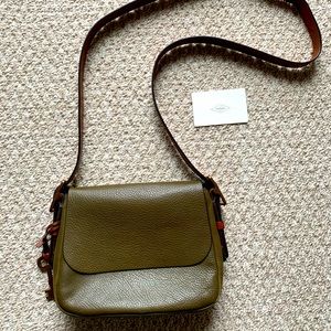 Harper Small Saddle Crossbody Fossil Bag